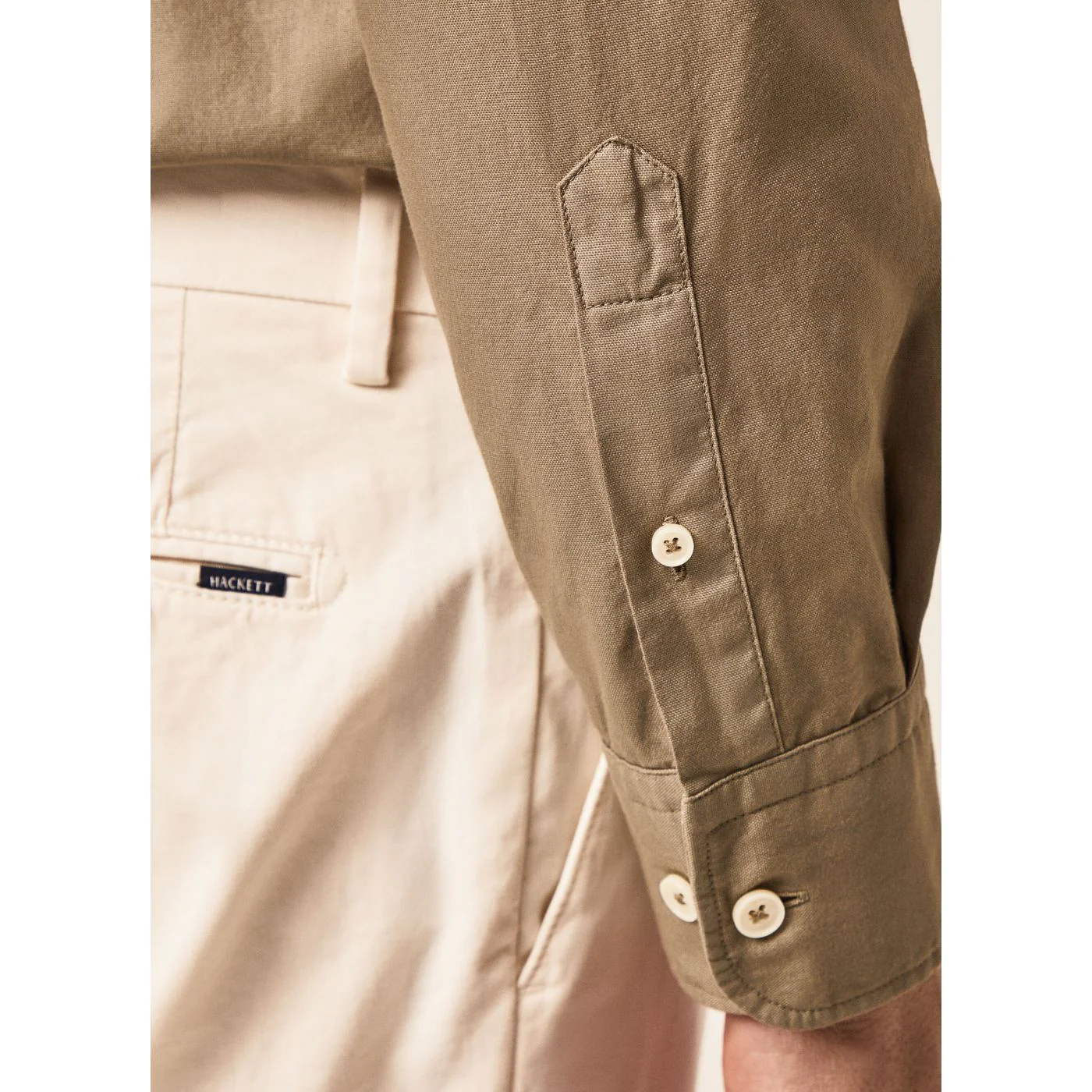 Hackett London - Men's Slim Fit Oxford Shirt - Image 11