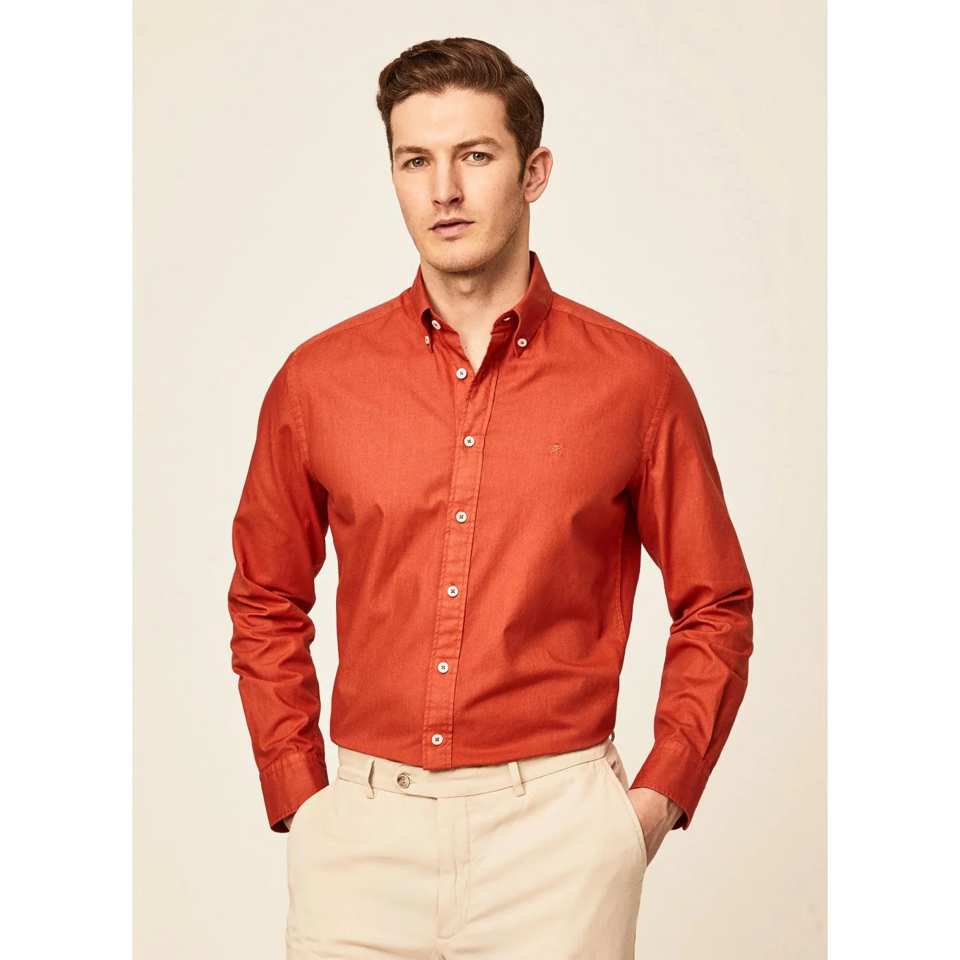 Hackett London - Men's Slim Fit Oxford Shirt - Image 18