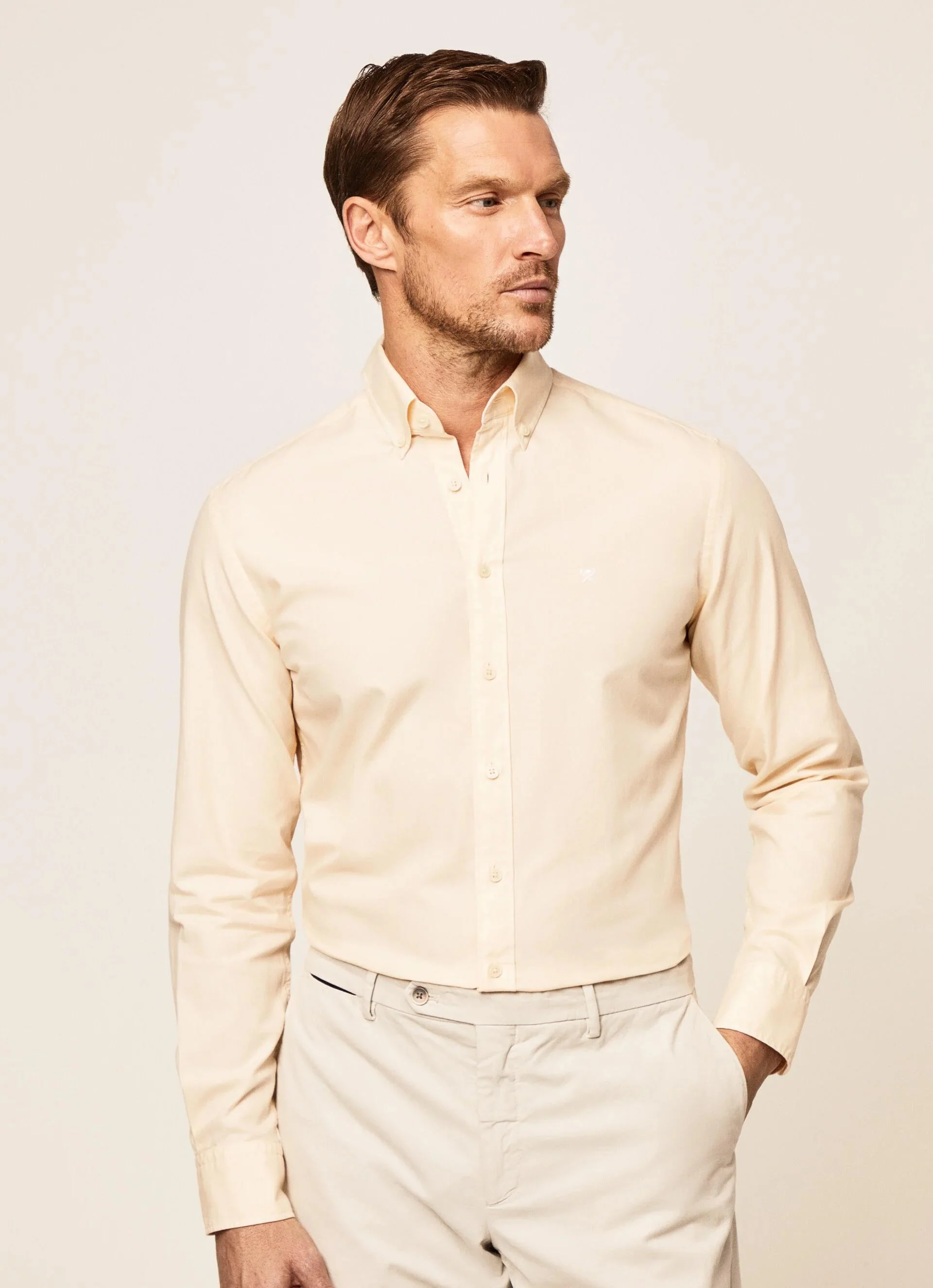 Hackett London - Men's Slim Fit Oxford Shirt - Image 25