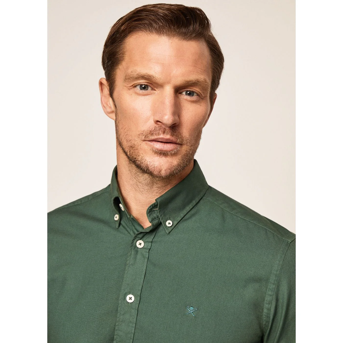 Hackett London - Men's Slim Fit Oxford Shirt - Image 5
