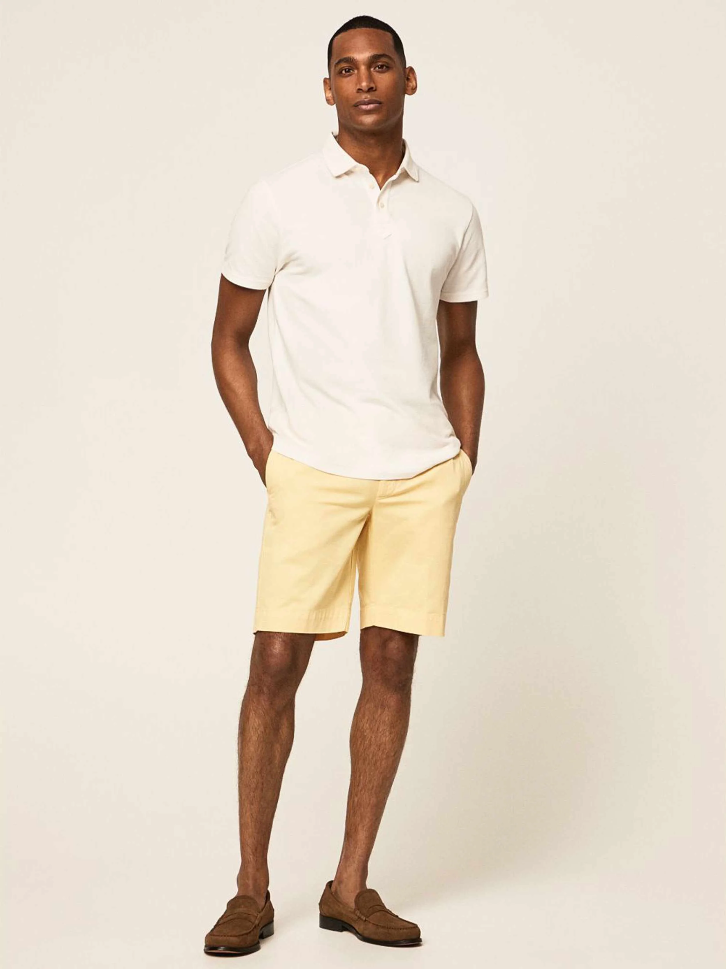 Hackett London - Men's Cotton Twill Bermuda Shorts - Image 2