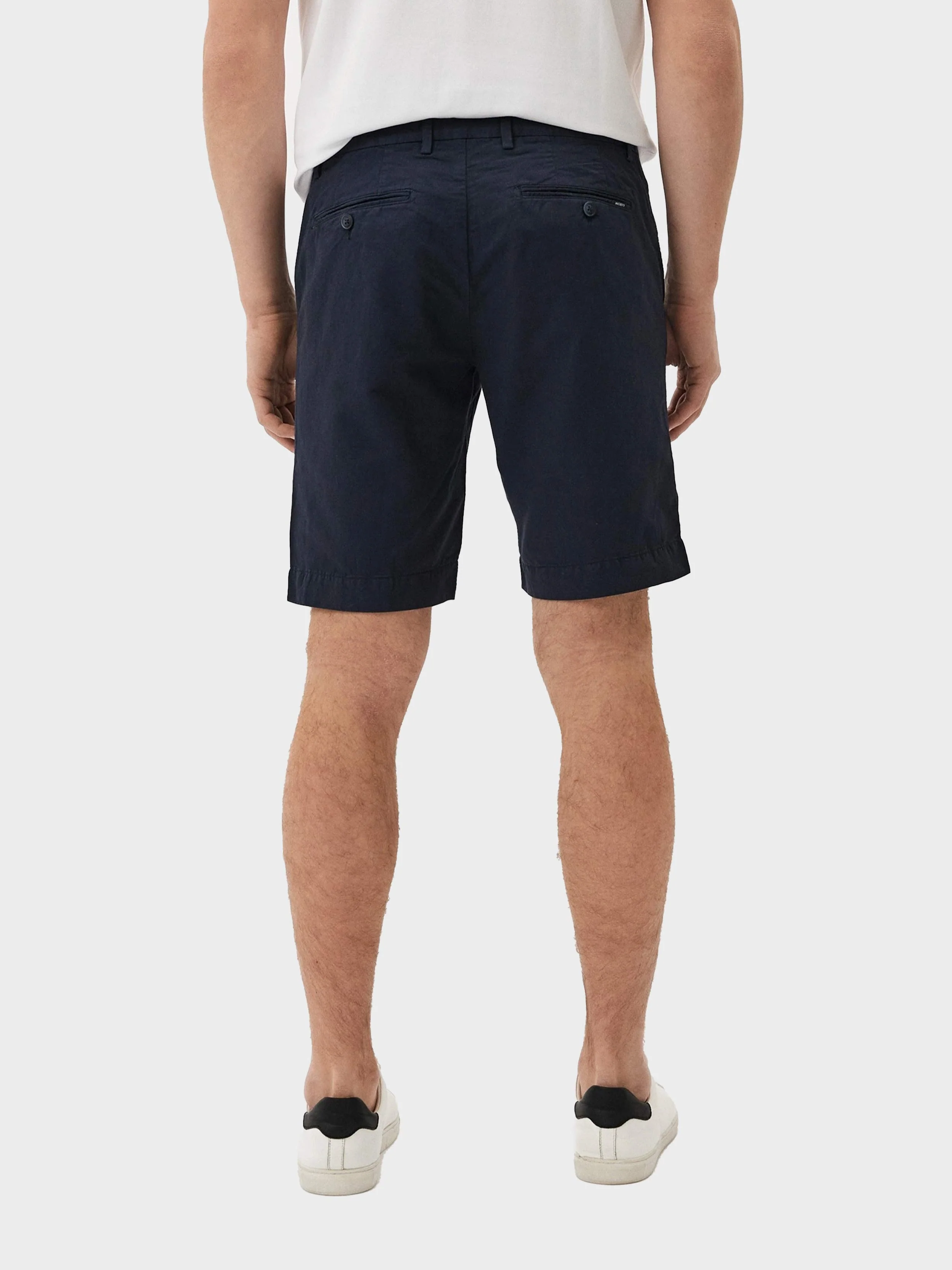 Hackett London - Men's Cotton Linen Bermuda Shorts - Image 3