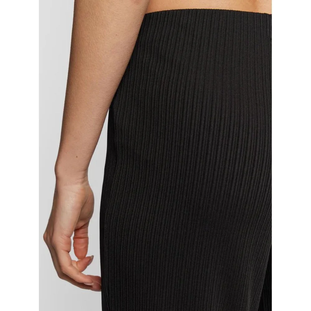 Calvin Klein Jeans - Shiny Rib Wide Leg Pants Relaxed Fit - Image 4