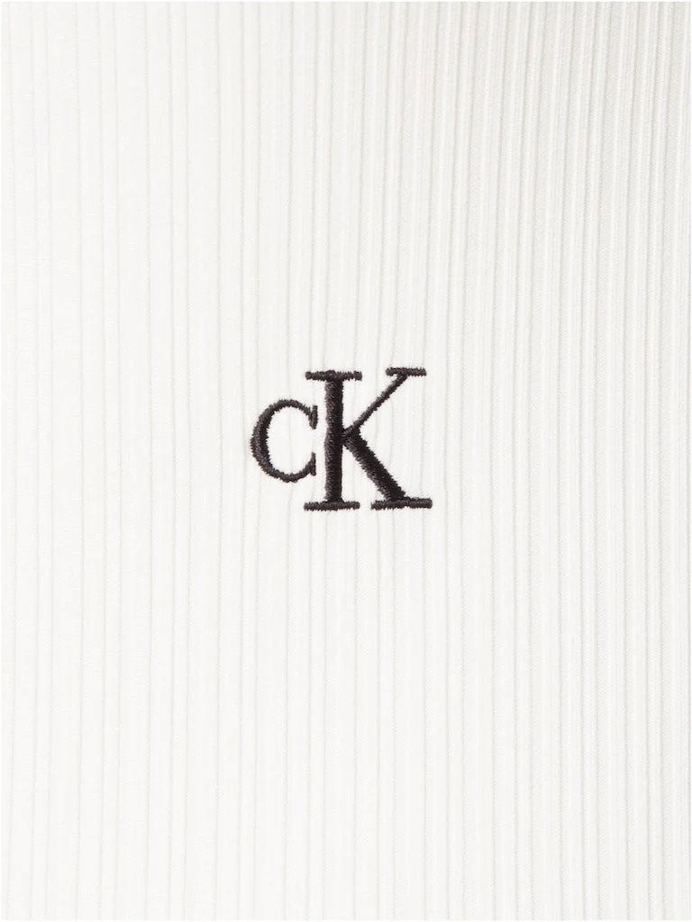 Calvin Klein Jeans - Shiny Rib High Neck Short Sleeve Tshirt Slim Fit - Image 14