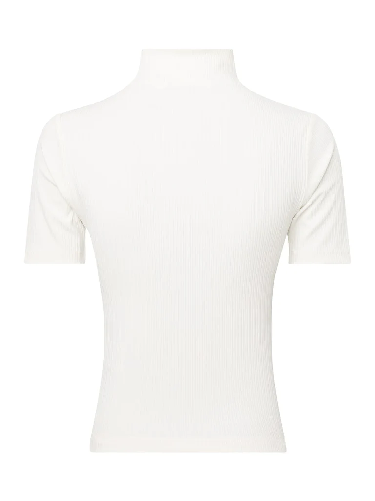 Calvin Klein Jeans - Shiny Rib High Neck Short Sleeve Tshirt Slim Fit - Image 15