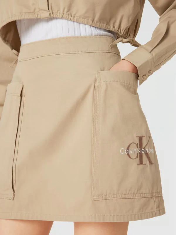Calvin Klein Jeans - Archival Monologo Utility Skirt - Image 4