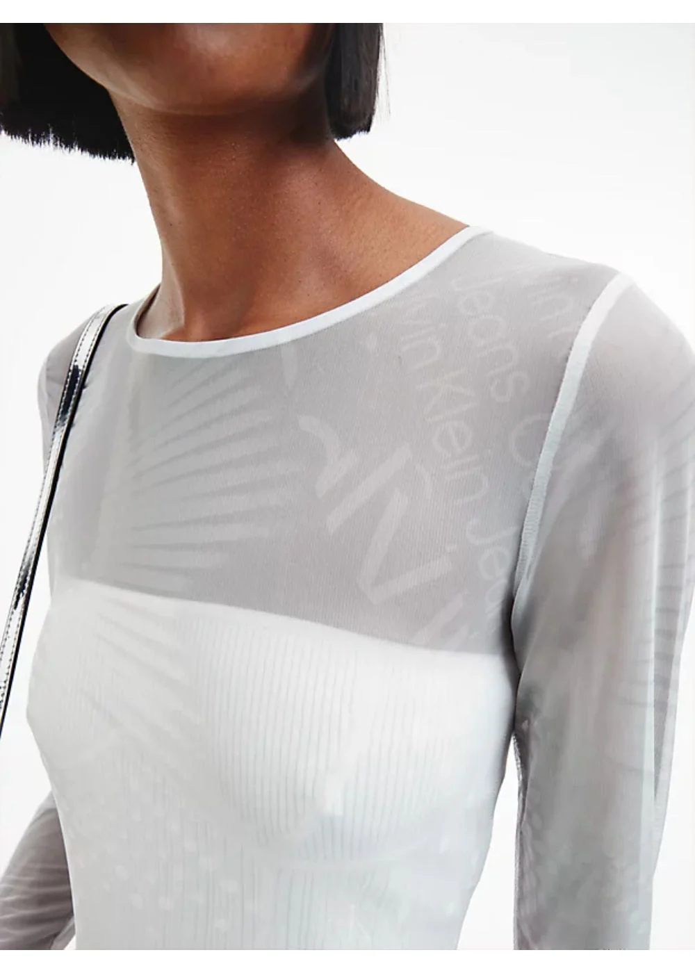 Calvin Klein Jeans - All Over Print Mesh Bodysuit - Image 5