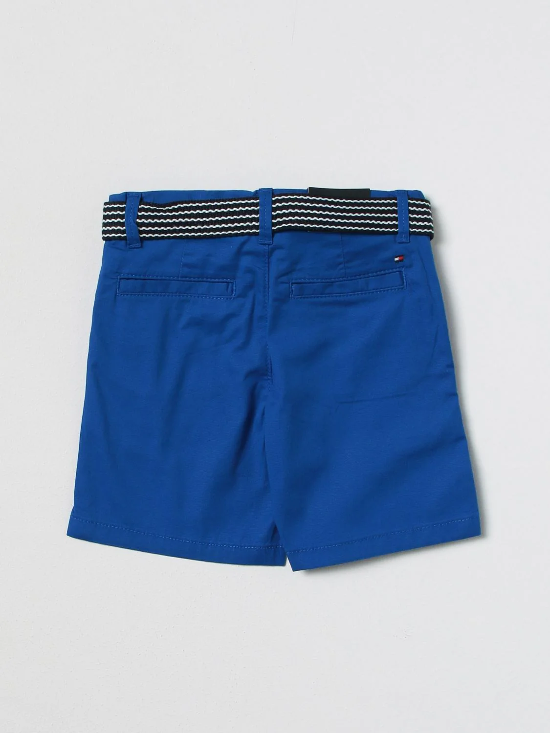 Tommy Hilfiger  - Boys -  Essential Belted Chino Regular Fit Shorts - Image 4