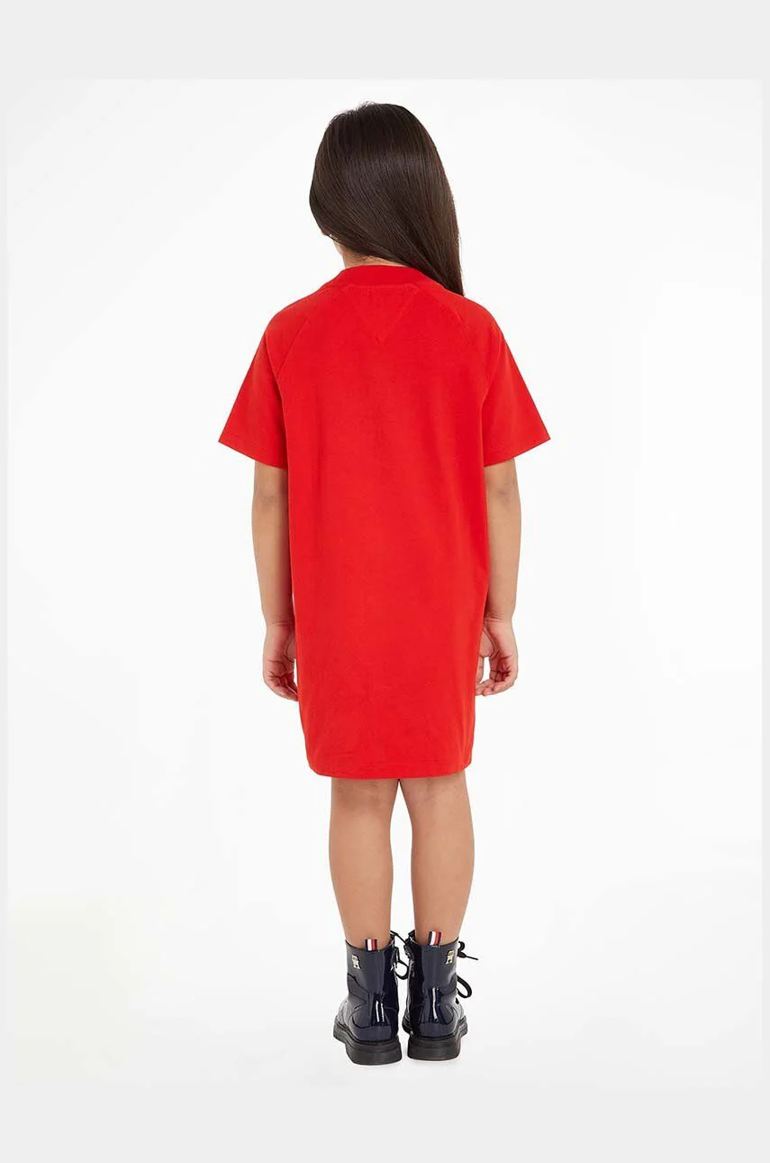 Tommy Hilfiger - Girls Varsity Logo T-Shirt Dress Regular Fit - Image 3