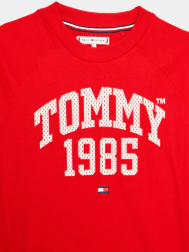 Tommy Hilfiger - Girls Varsity Logo T-Shirt Dress Regular Fit - Image 5