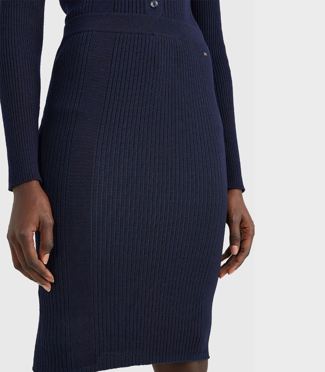 Tommy Hilfiger - Women's  Fitted Ribs Pencil Skirt Slim Fit - Image 4