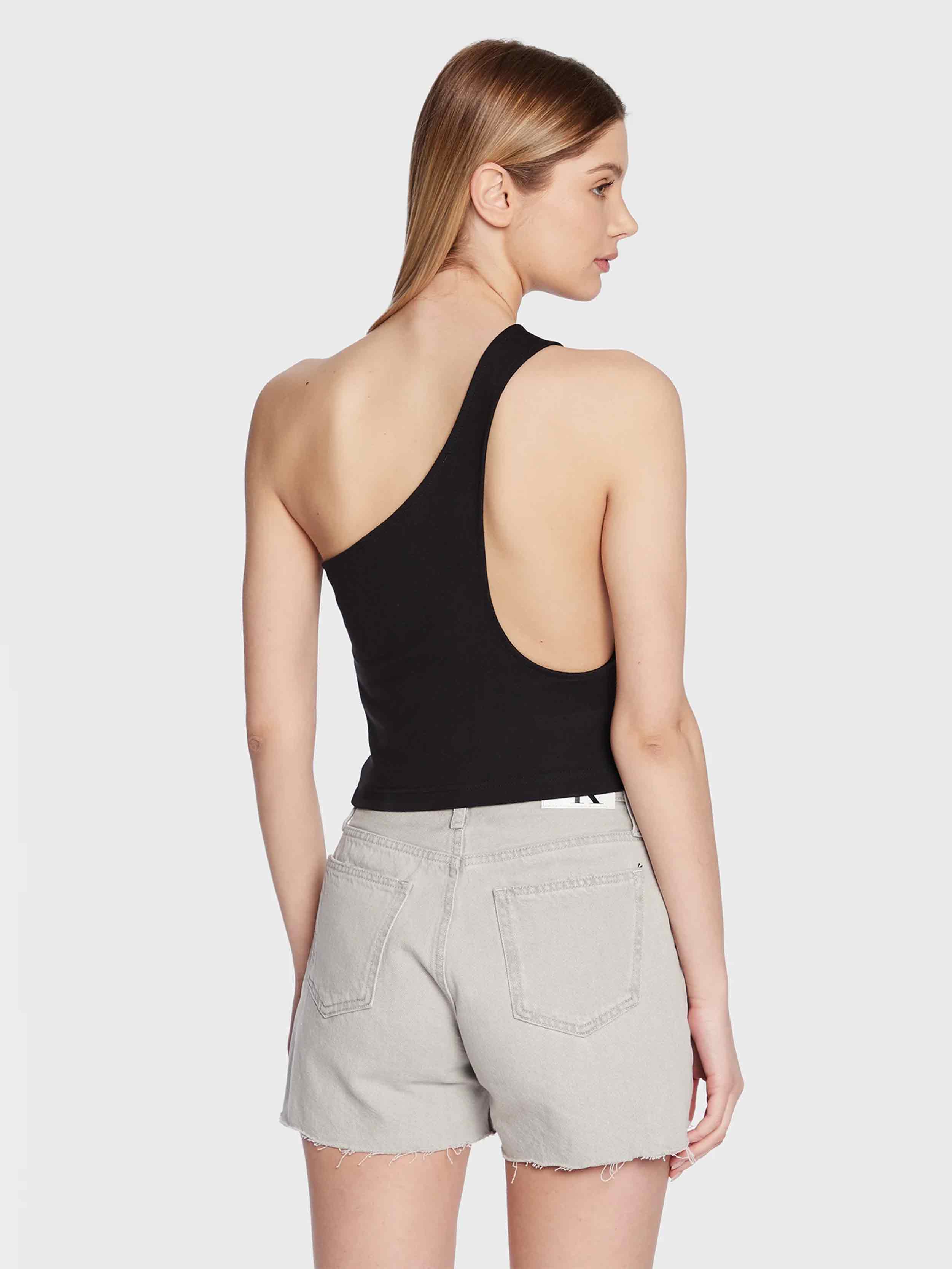 Calvin Klein Jeans - Women's Cut Out Milano Top Slim Fit - Image 4