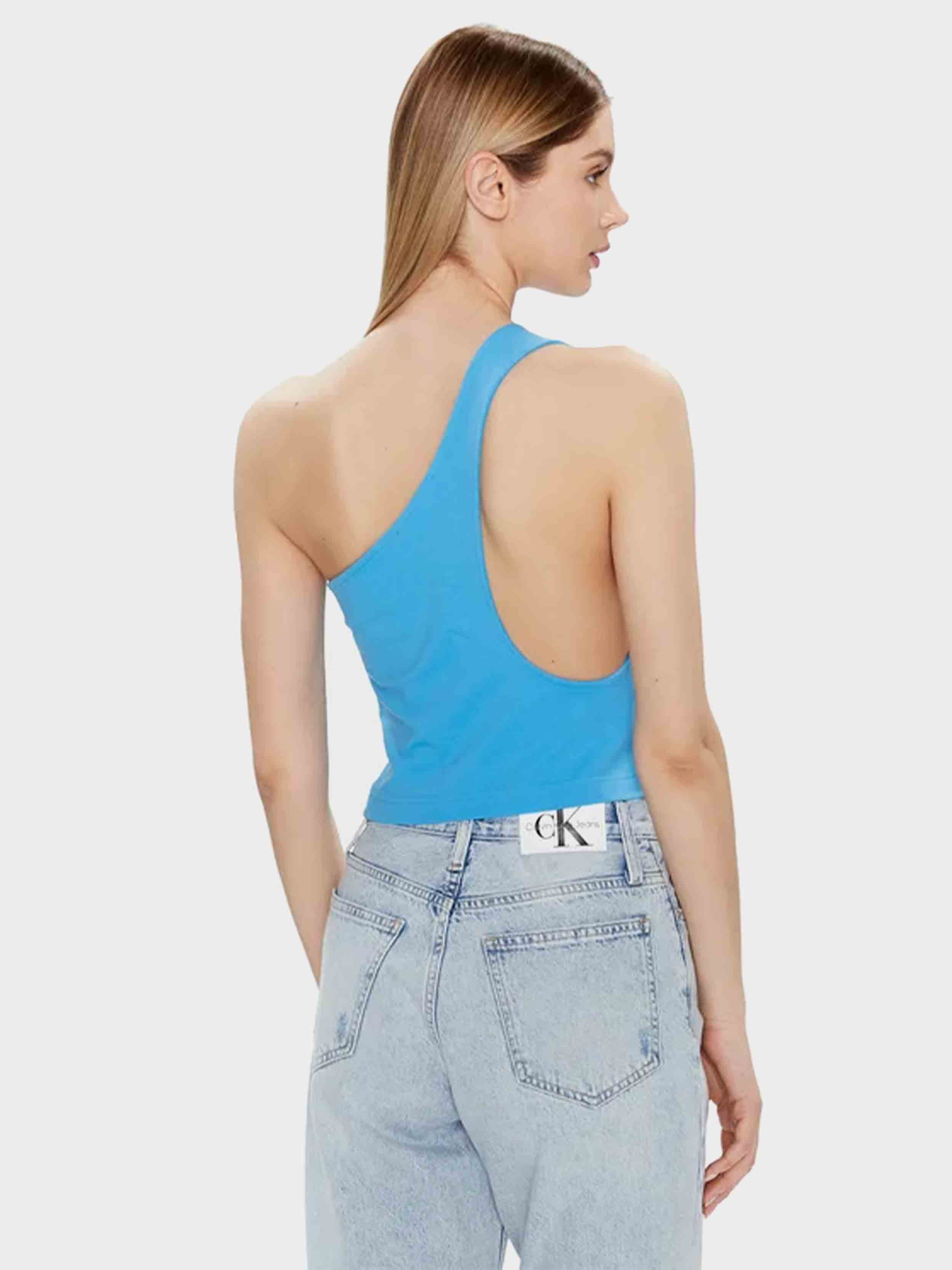 Calvin Klein Jeans - Women's Cut Out Milano Top Slim Fit - Image 8