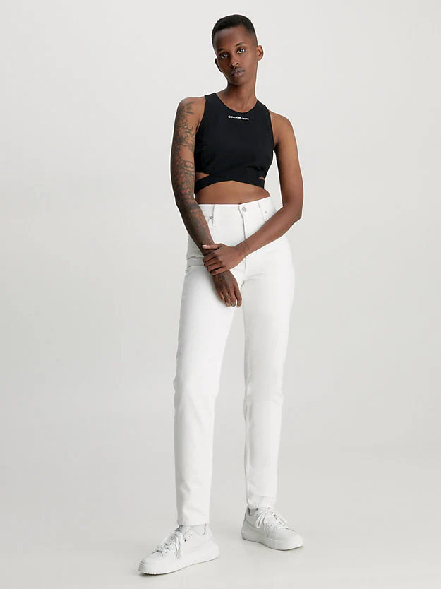 Calvin Klein Jeans - Women's Cut Out Back Zip Top - Image 2