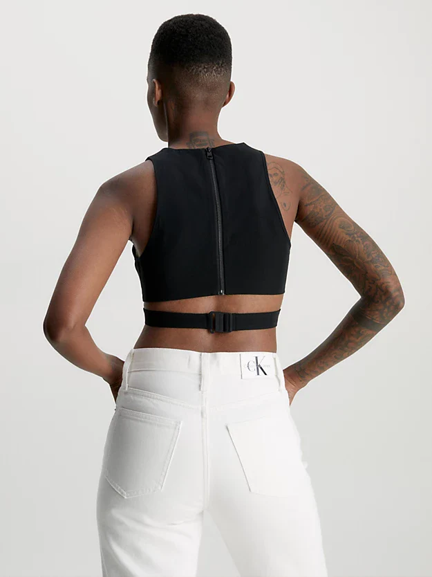 Calvin Klein Jeans - Women's Cut Out Back Zip Top - Image 3