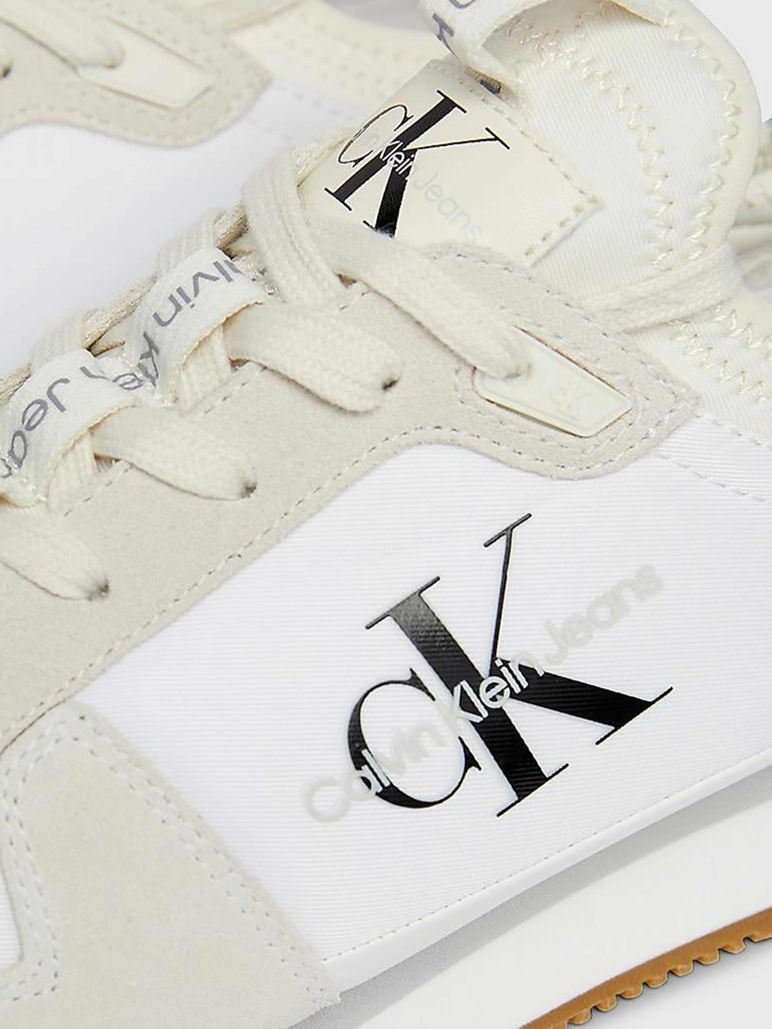 Calvin Klein - Men's Runner Sock Lace Up Sneaker - Image 7
