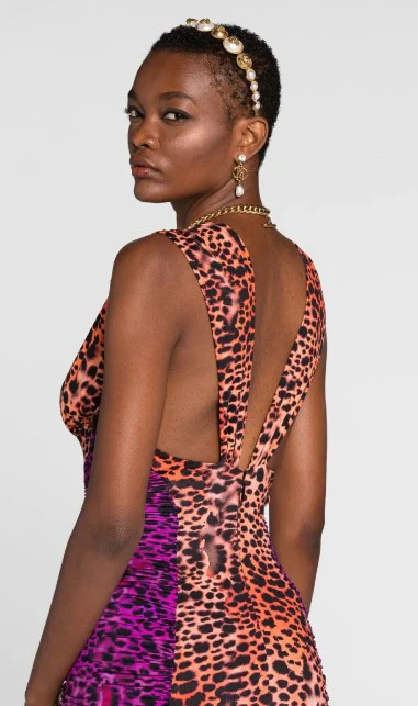 Roberto Cavalli - Jaguar Mid Length Dress - Image 3