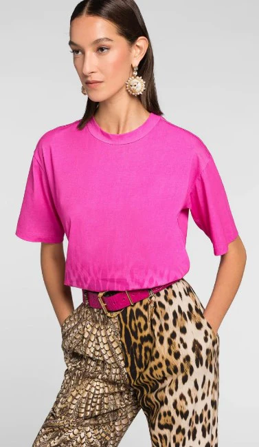 Roberto Cavalli - Jaguar-Print Cotton T-Shirt - Image 3