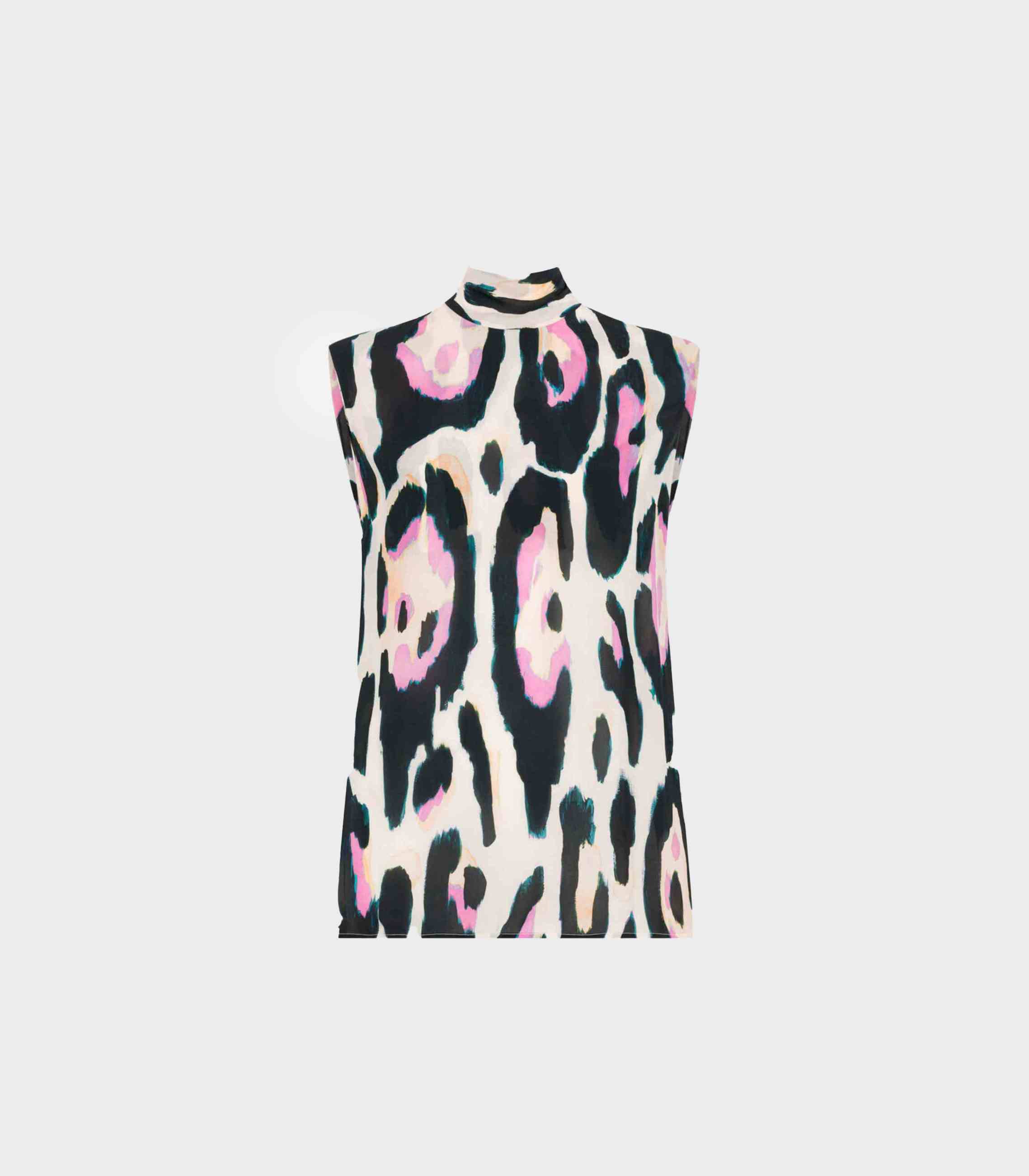 Roberto Cavalli - Jaguar-Print Top - Image 7