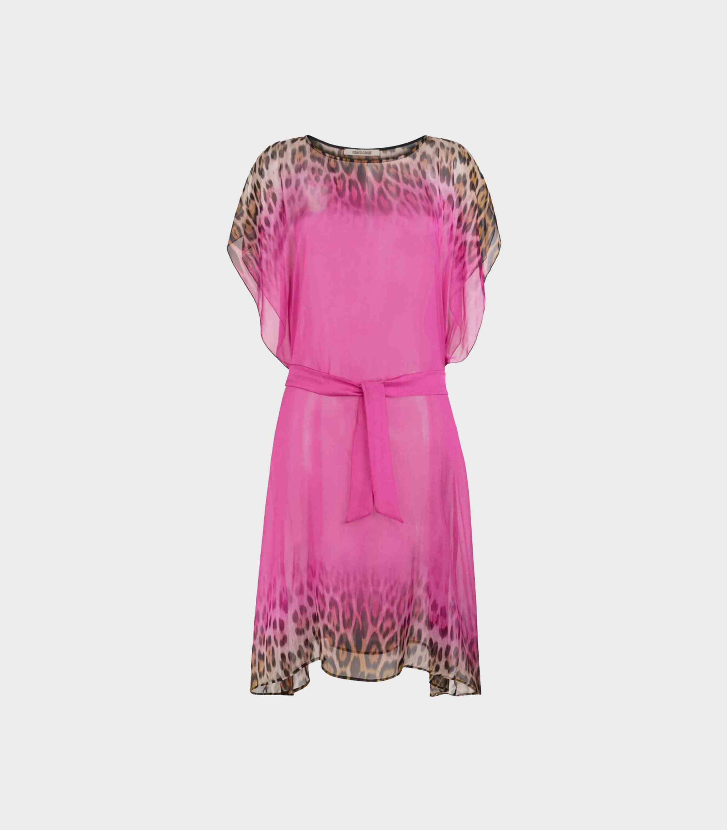 Roberto Cavalli - Women's Jaguar Print Silk Kaftan Dress - Image 2