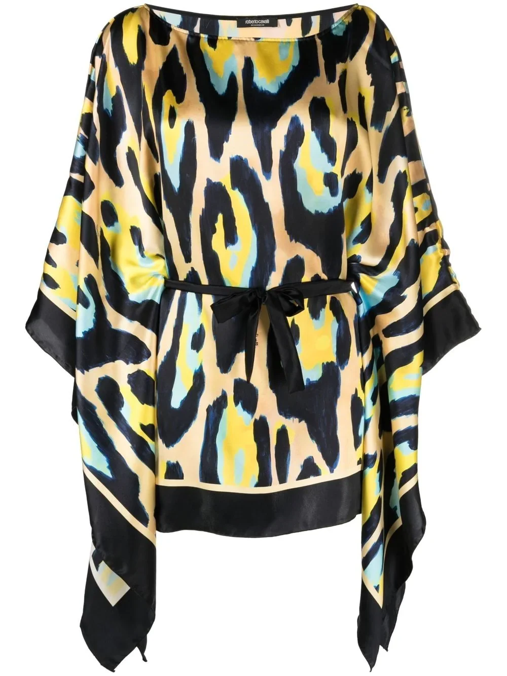 Roberto Cavalli - Leopard-Print Beach Cover-Up - Image 3