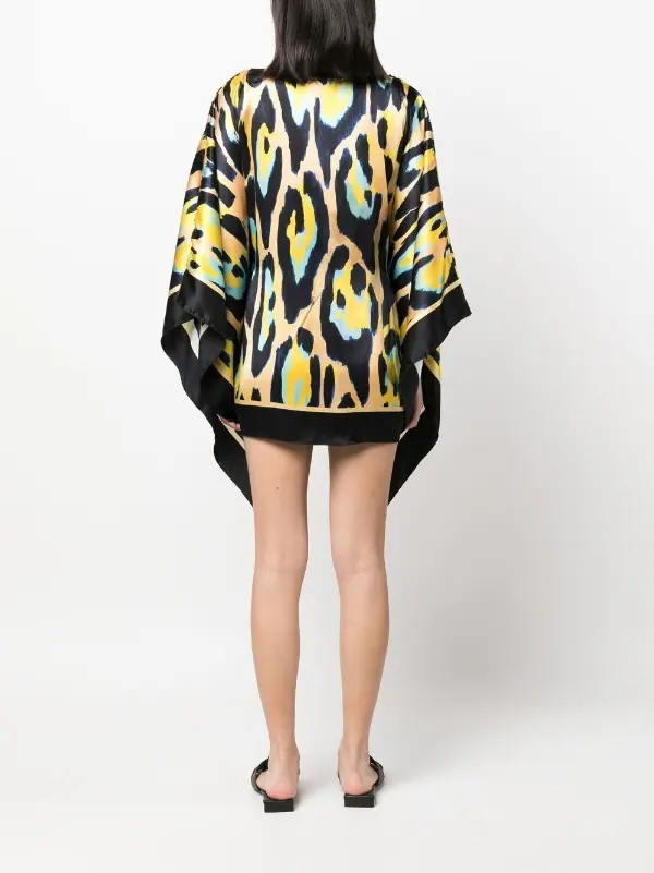 Roberto Cavalli - Leopard-Print Beach Cover-Up - Image 4