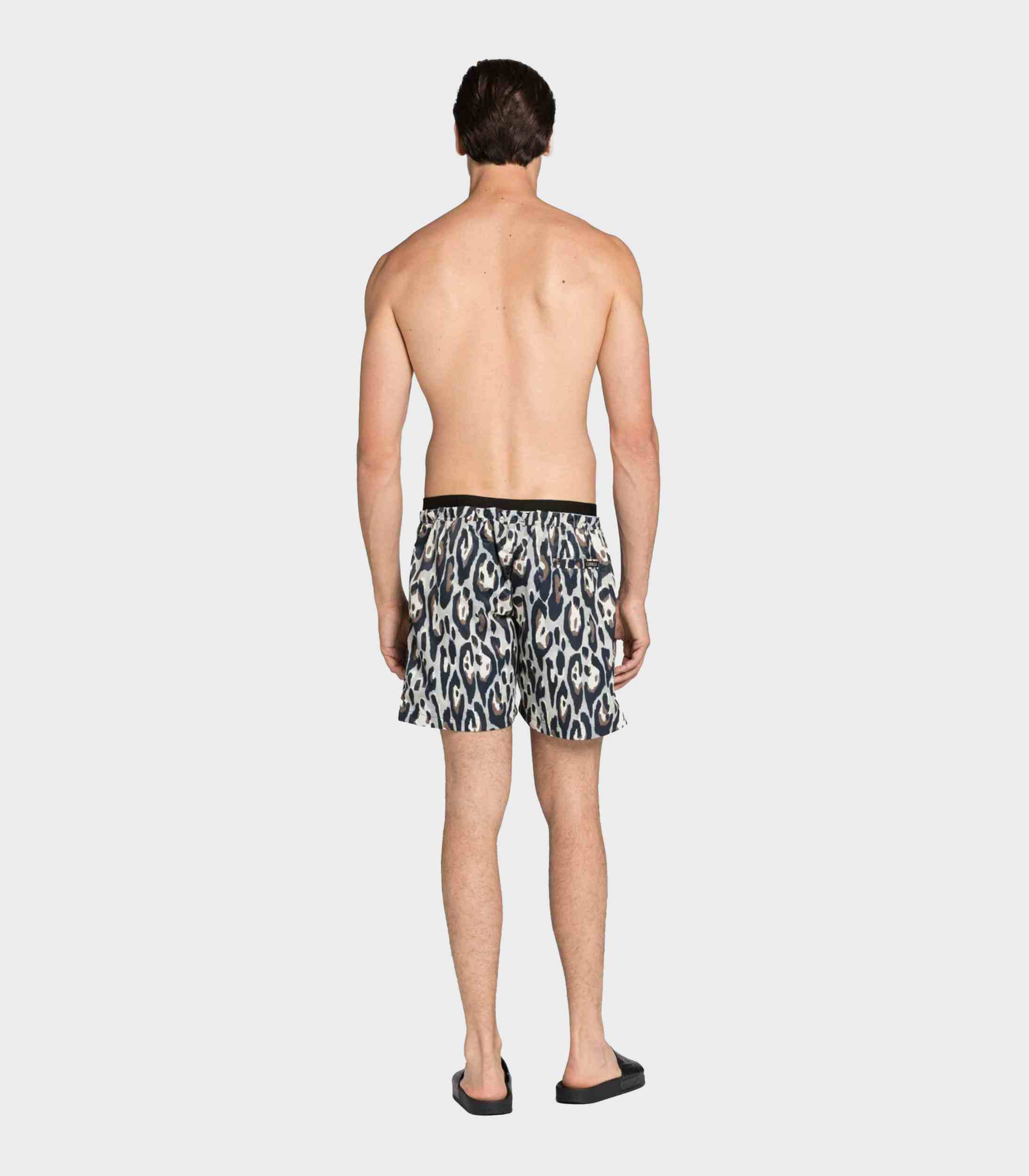 Roberto Cavalli - Swimsuit Boxer -Jaguar Print Logo-Waistband Swim Shorts - Image 10