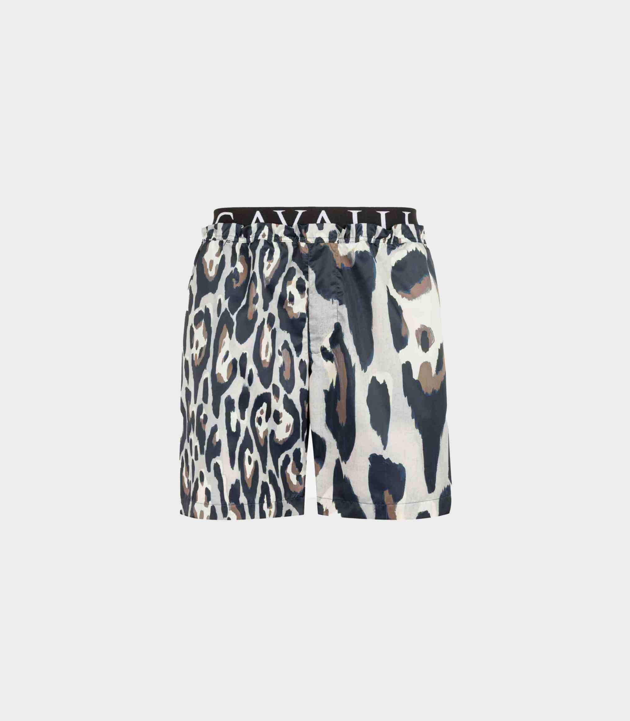 Roberto Cavalli - Swimsuit Boxer -Jaguar Print Logo-Waistband Swim Shorts - Image 8