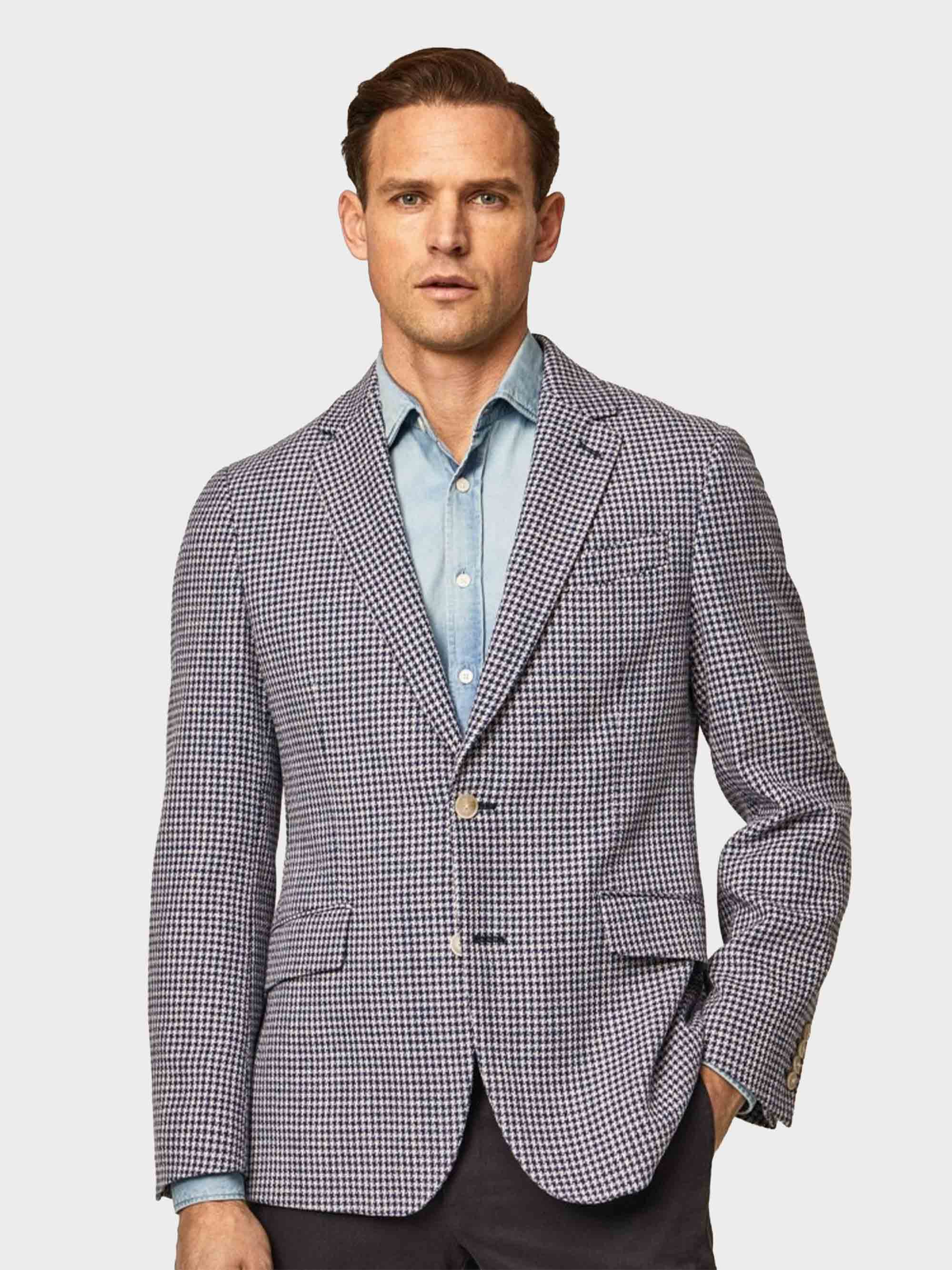 Hackett London - Men's Jacket Nautica Dogtooth - Image 4