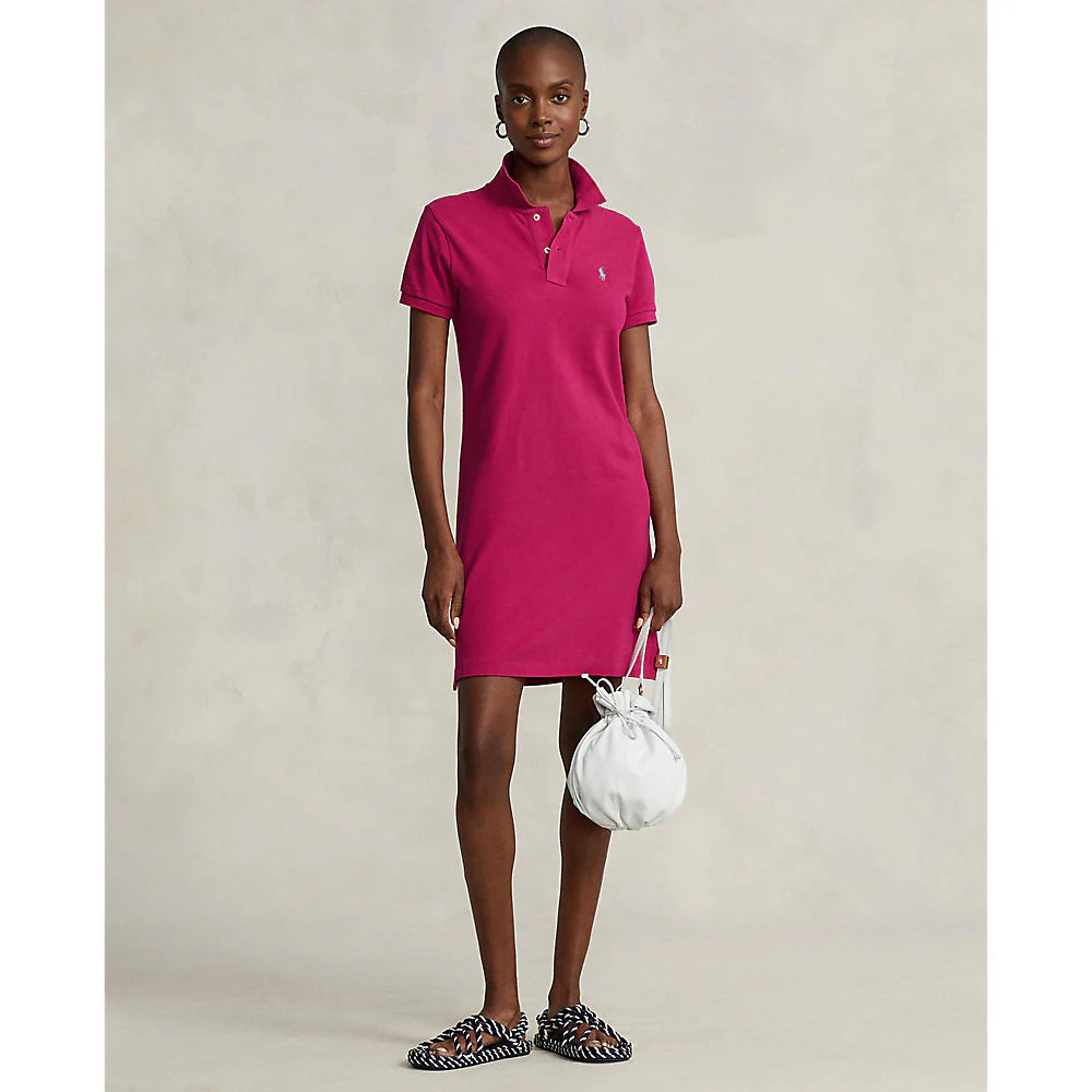 Polo Ralph Lauren - Cotton Mesh Polo Dress - Image 5