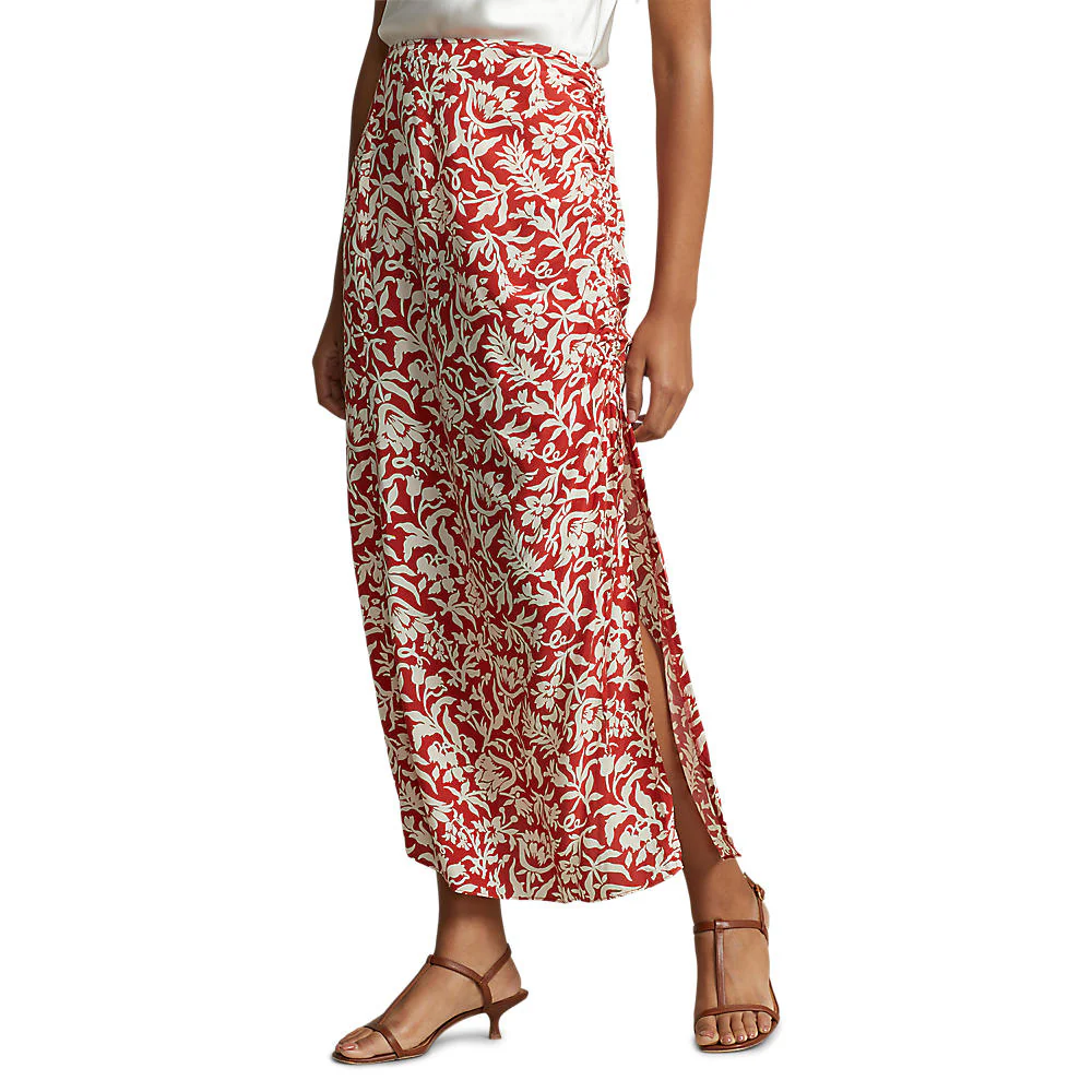 Polo Ralph Lauren - Floral Print Midi Skirt - Image 5