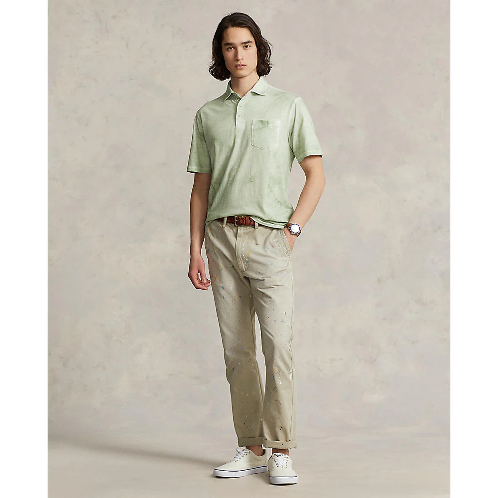 Polo Ralph Lauren - Men's Classic Fit Cotton-Linen Polo Shirt - Image 3
