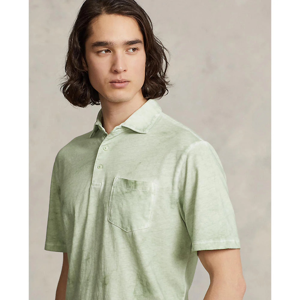 Polo Ralph Lauren - Men's Classic Fit Cotton-Linen Polo Shirt - Image 5