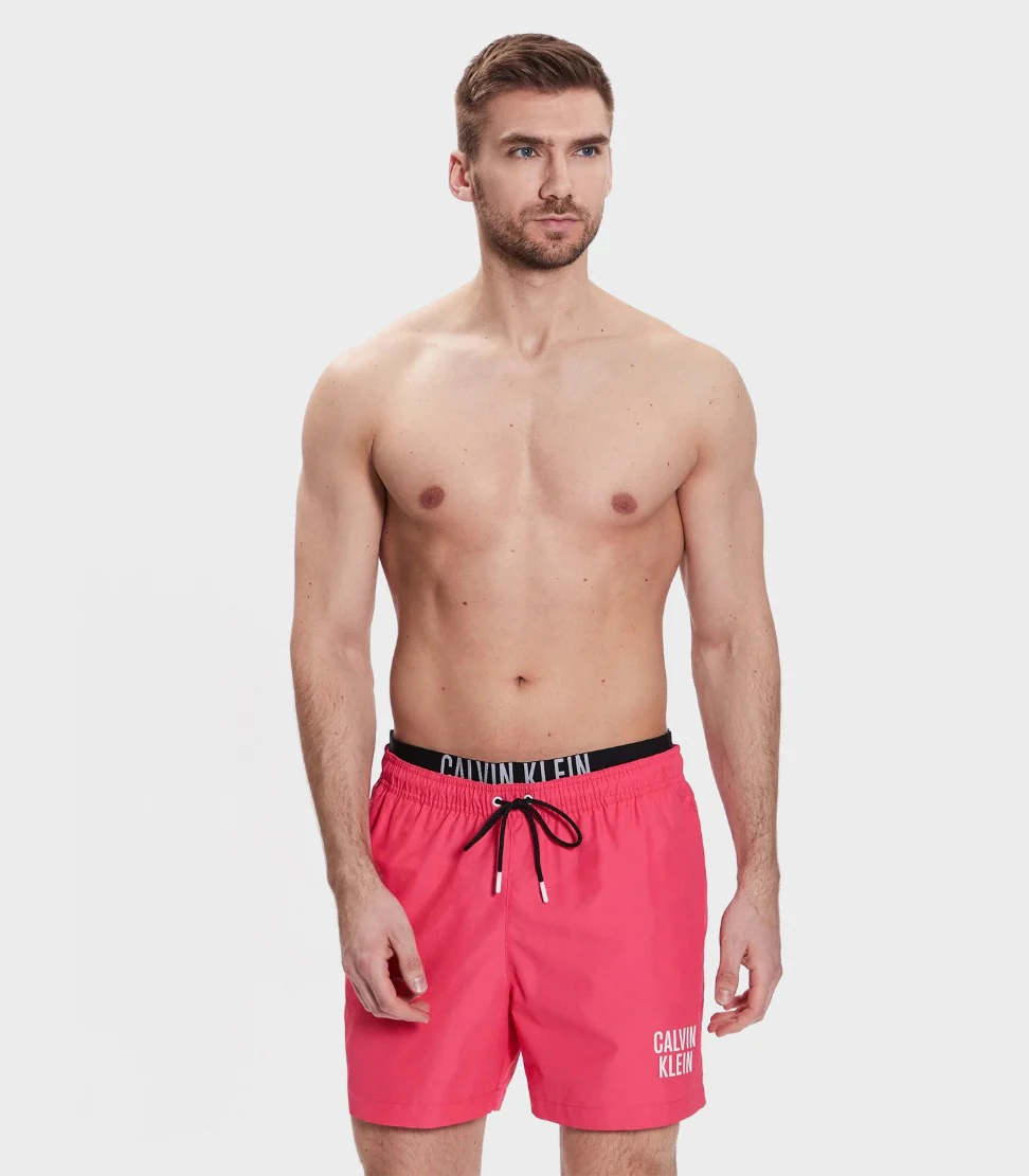Calvin Klein - Medium Double Waist Band Swim Shorts - Image 9