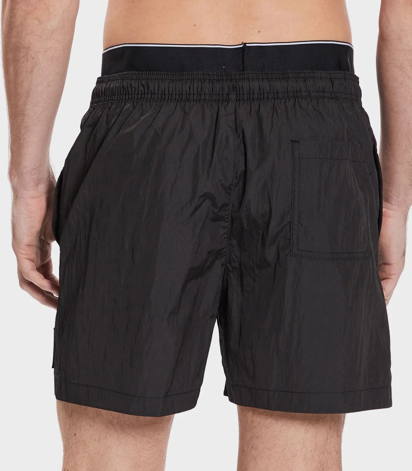 Calvin Klein - Nylon Double Waistband Swim Shorts - Image 3