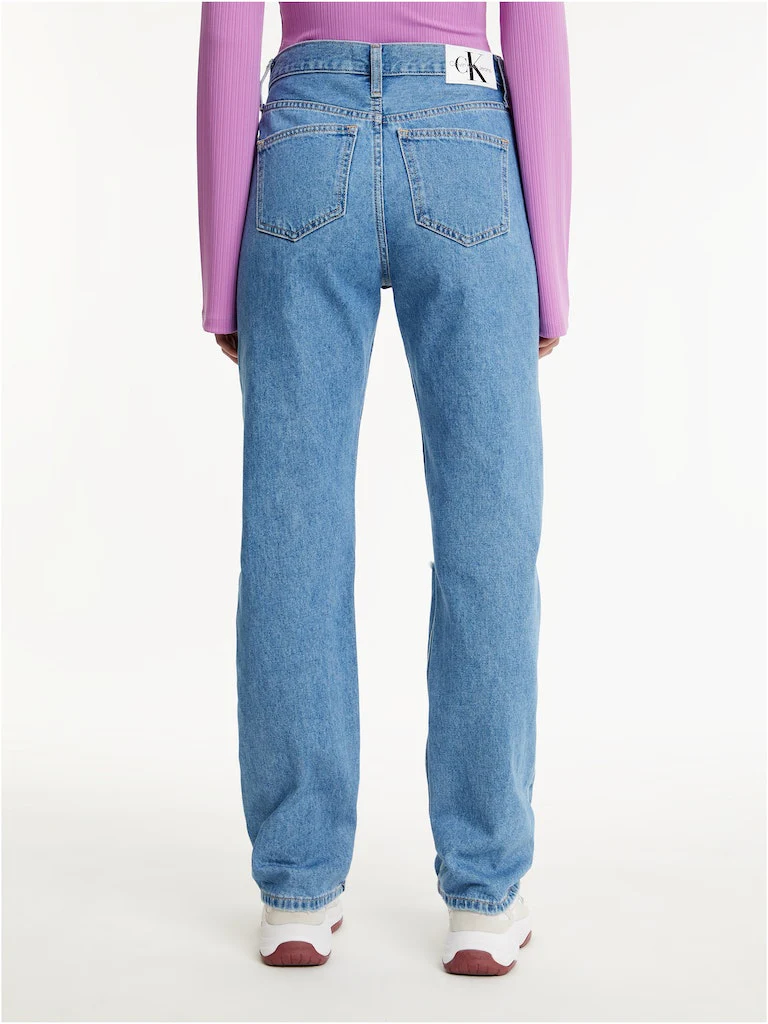 Calvin Klein Jeans - High Rise Straight Jeans - Image 4