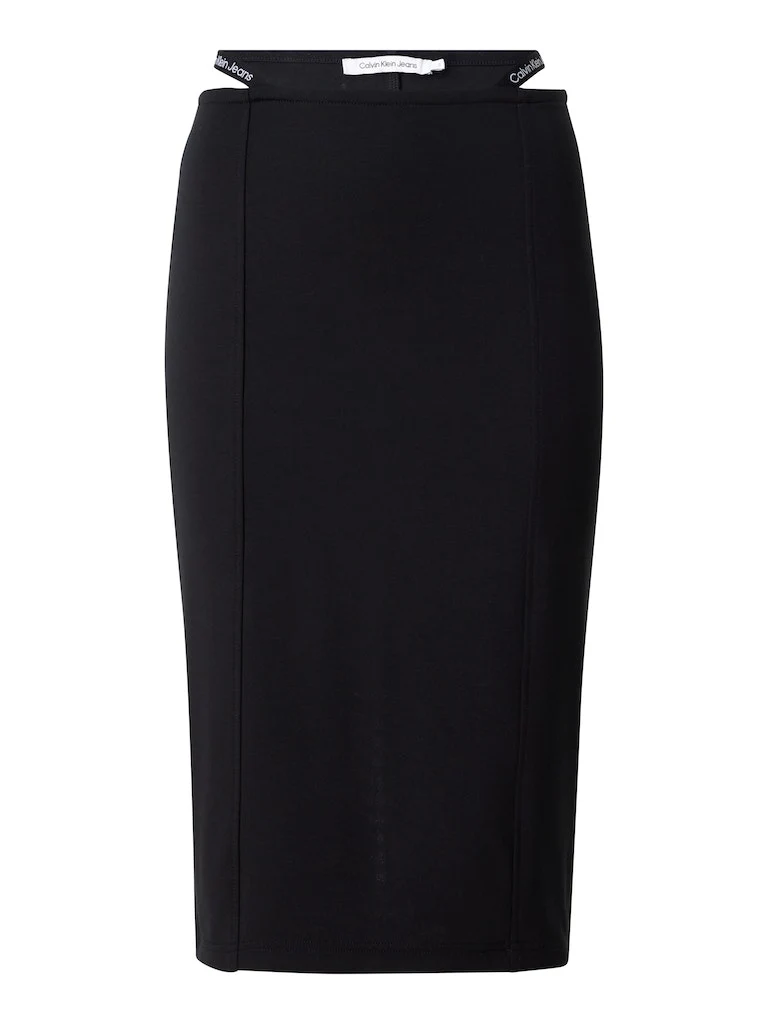 Calvin Klein Jeans - logo waistband milano skirt slim fit - women - Image 2