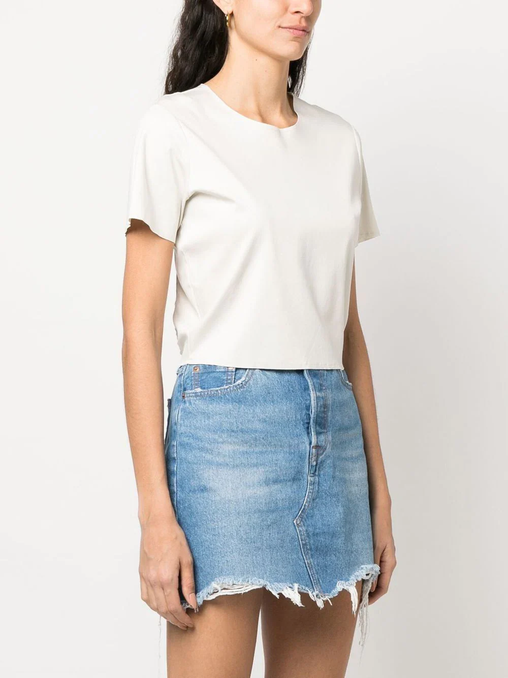 Calvin Klein - Open-Back Short-Sleeved T-Shirt - Image 4