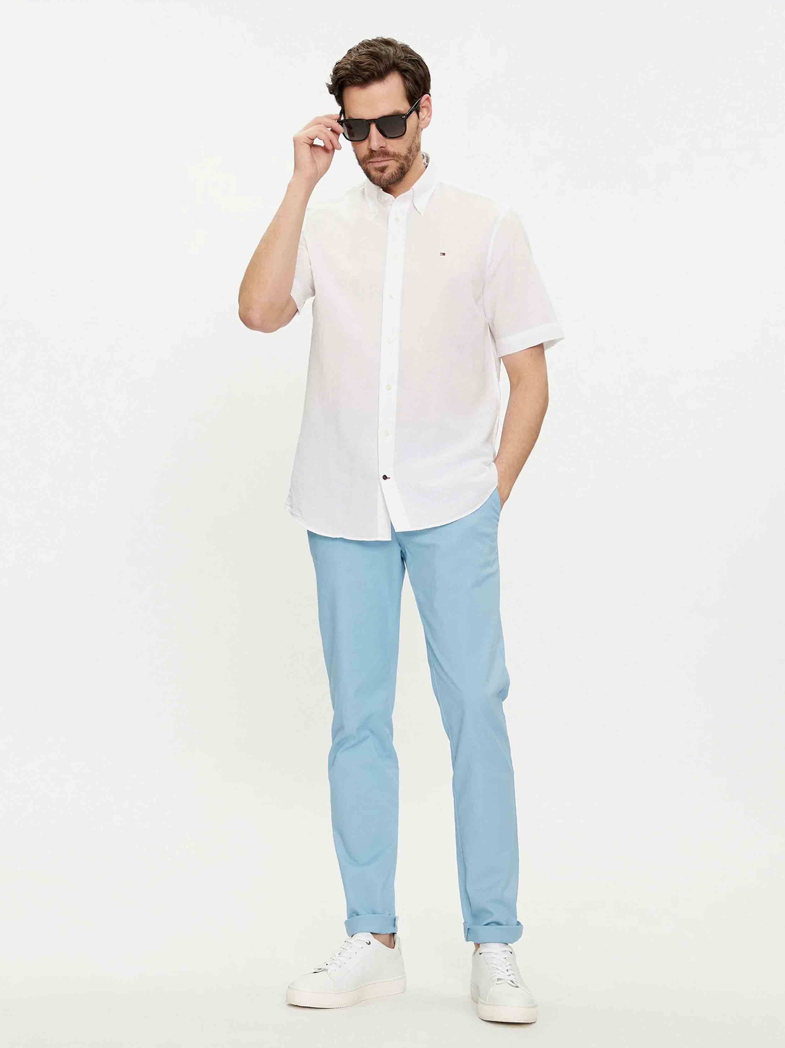 Tommy Hilfiger - Men's 1985 Collection Bleecker Slim Fit Chinos - Image 16