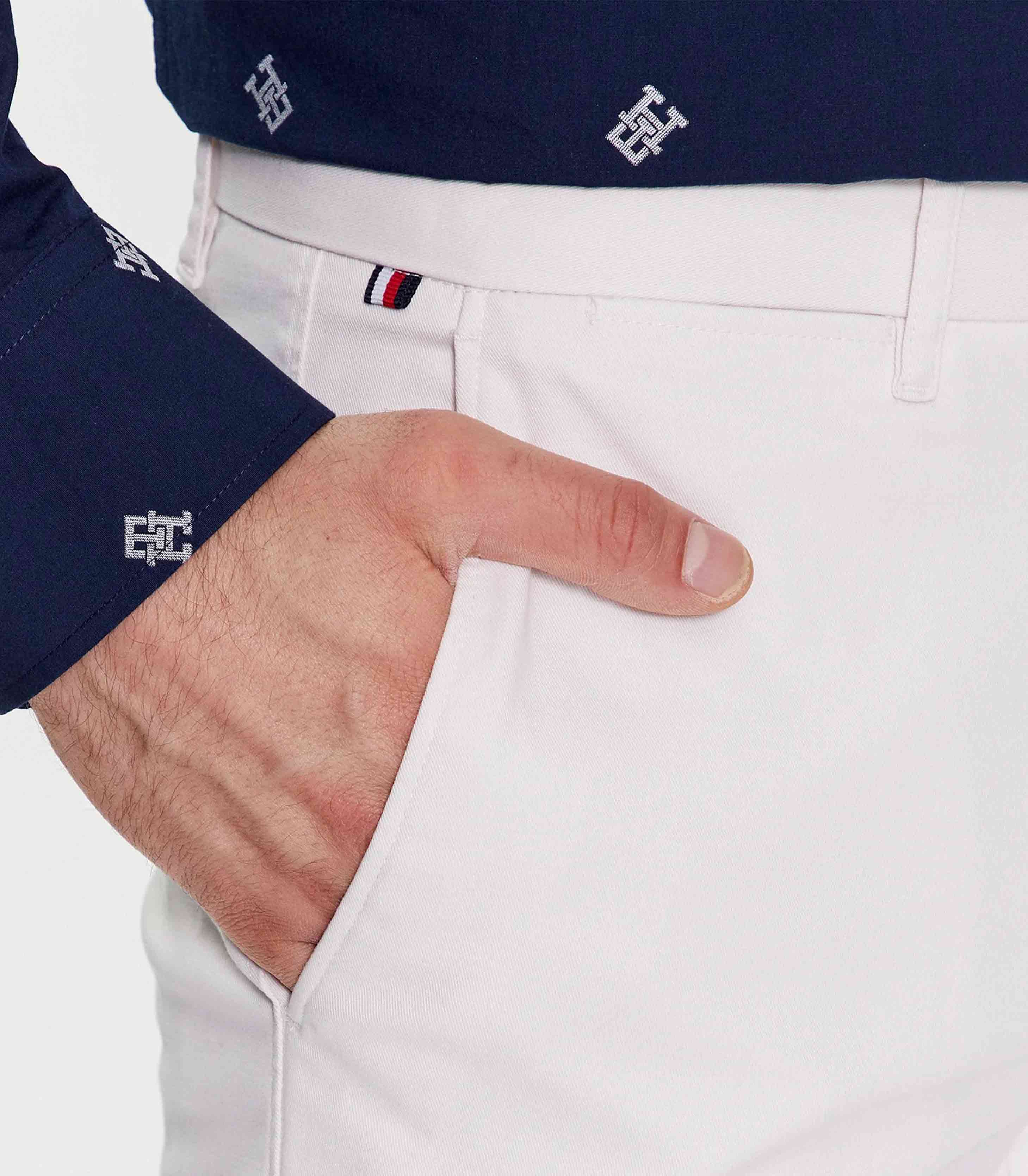 Tommy Hilfiger - Men's 1985 Collection Bleecker Slim Fit Chinos - Image 4