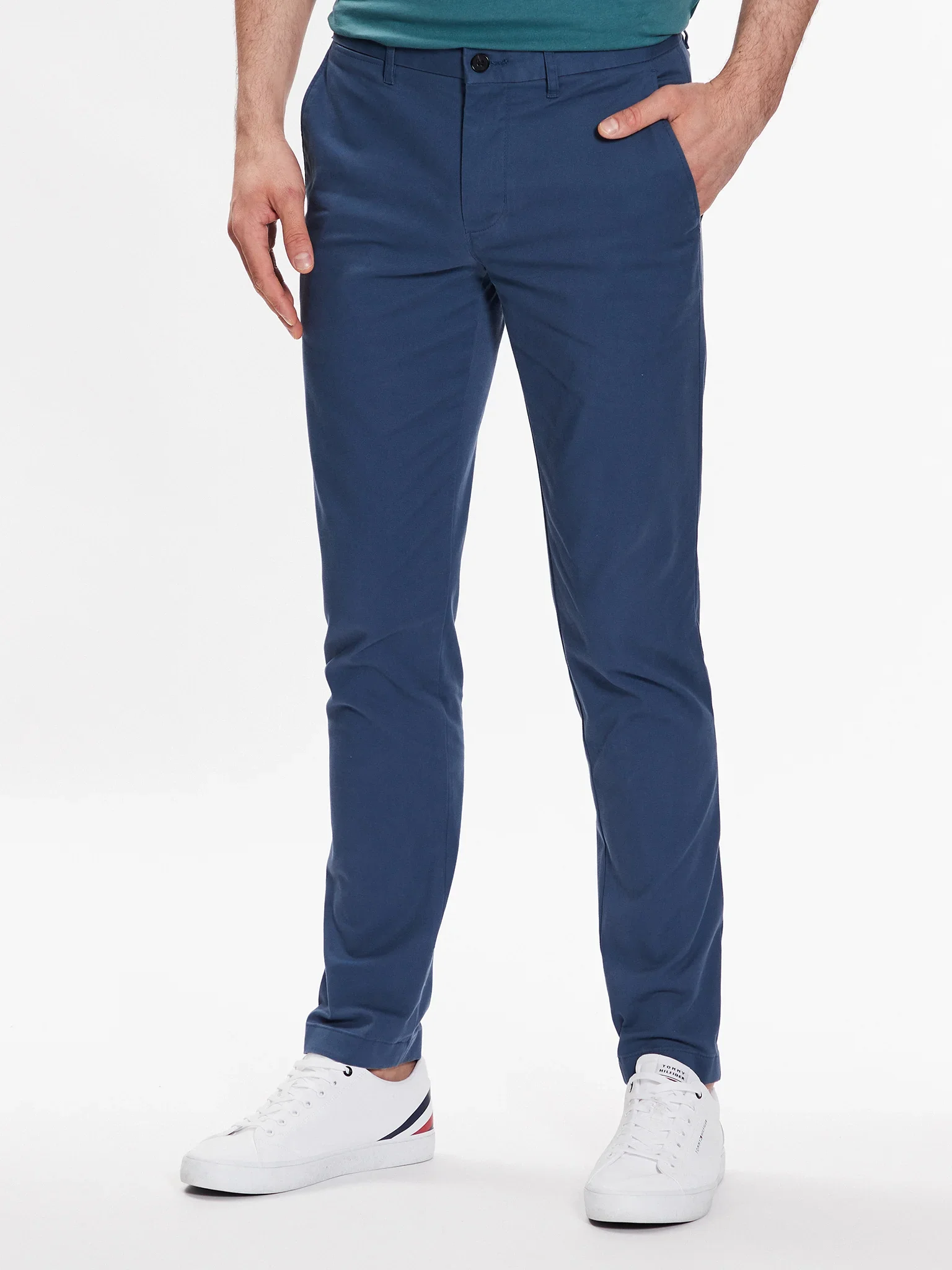 Tommy Hilfiger - Men's 1985 Collection Bleecker Slim Fit Chinos - Image 7