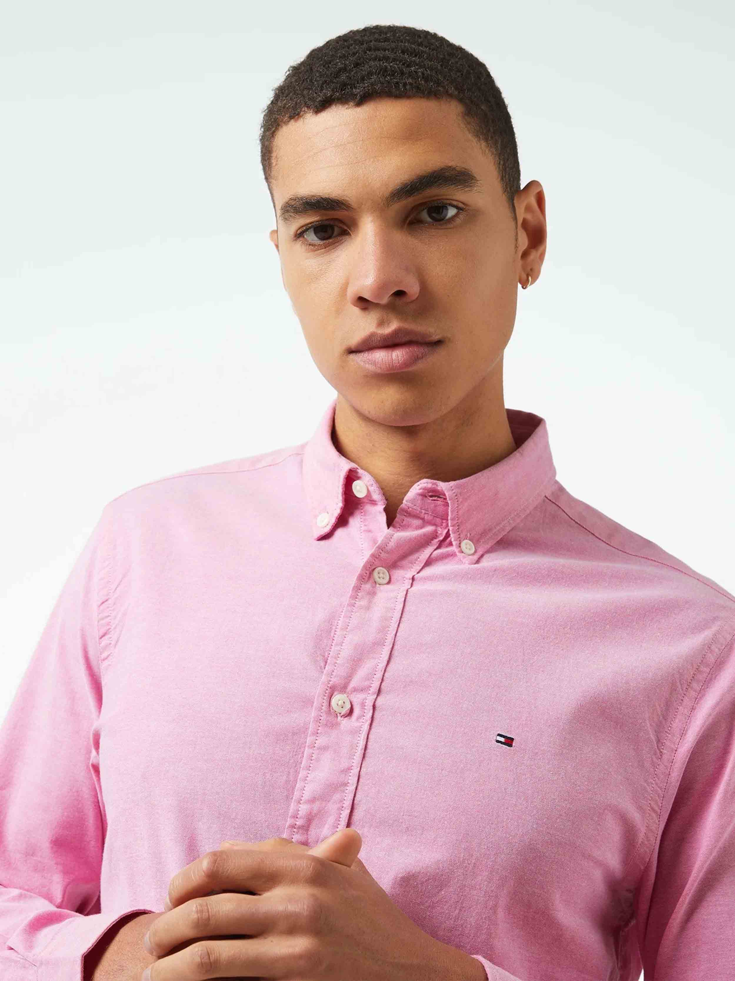 Tommy Hilfiger - Men’s 1985 Collection Regular Fit Th Flex Shirt - Image 12