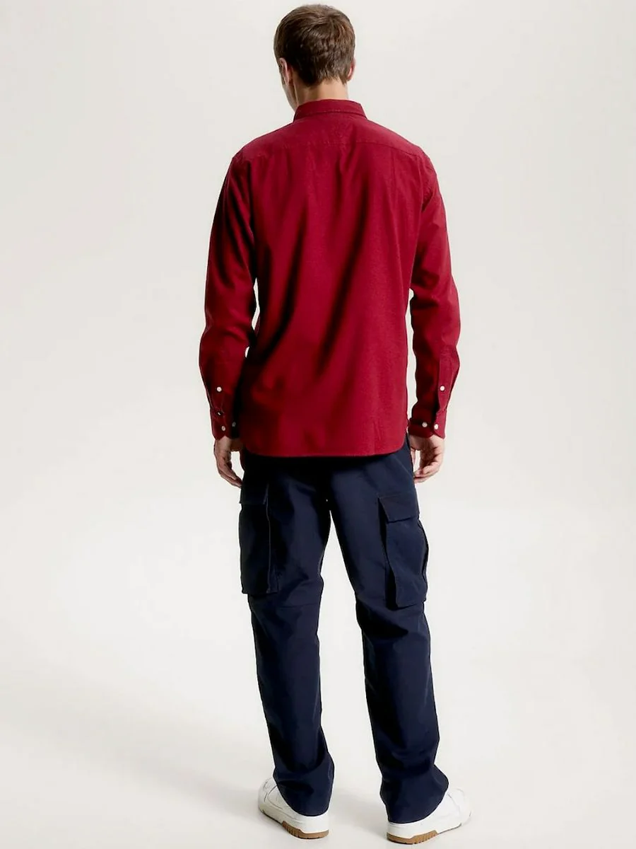 Tommy Hilfiger - Men’s 1985 Collection Regular Fit Th Flex Shirt - Image 20
