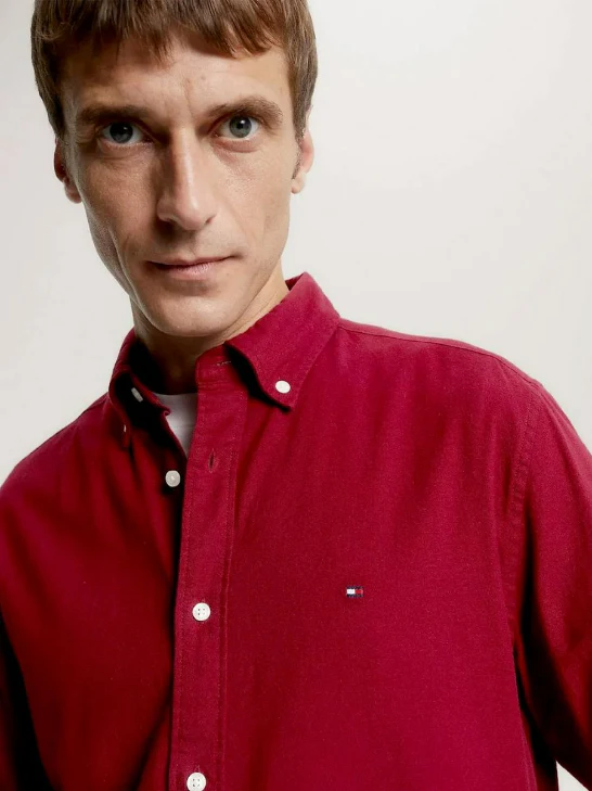Tommy Hilfiger - Men’s 1985 Collection Regular Fit Th Flex Shirt - Image 21