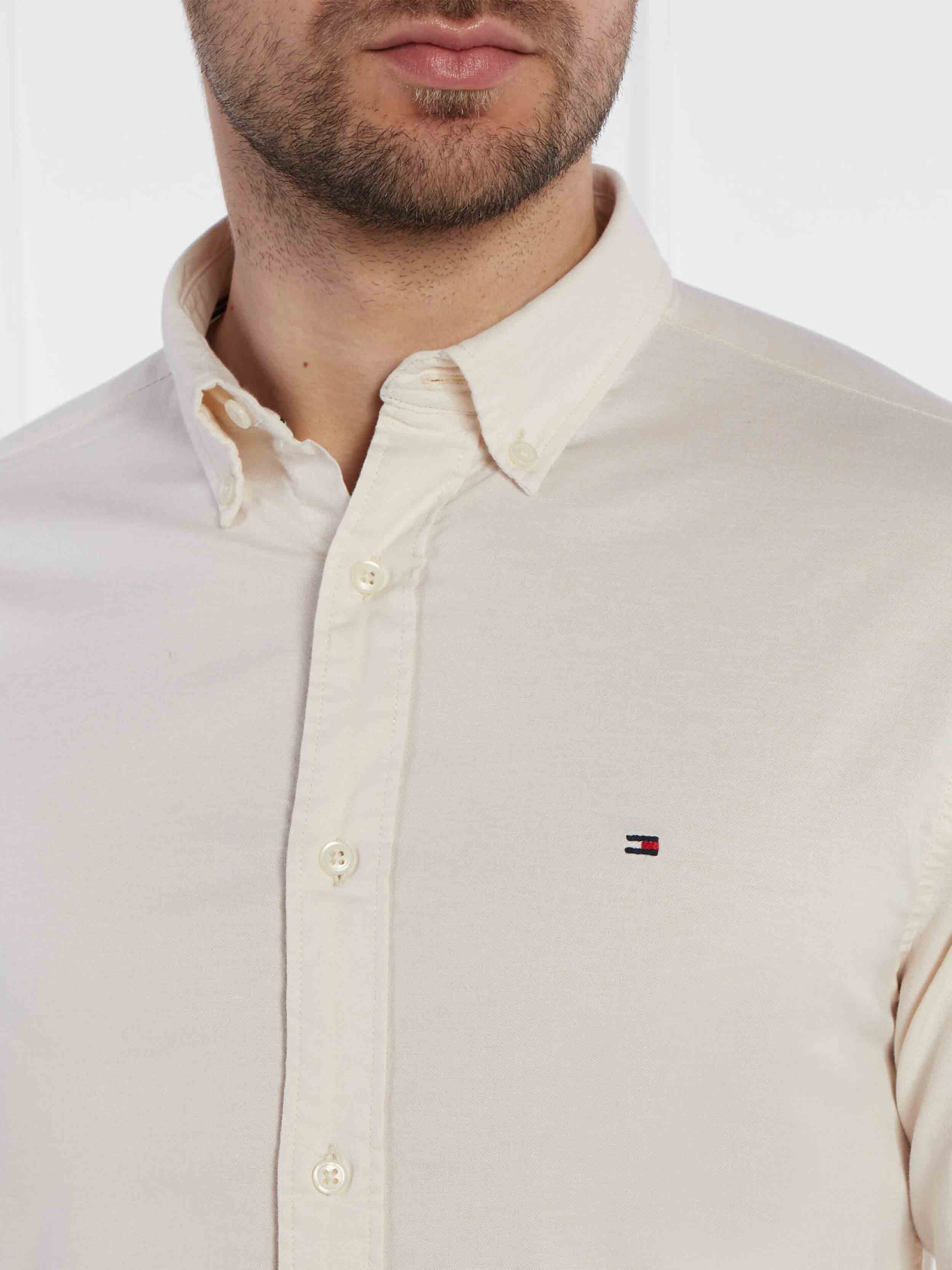 Tommy Hilfiger - Men’s 1985 Collection Regular Fit Th Flex Shirt - Image 5