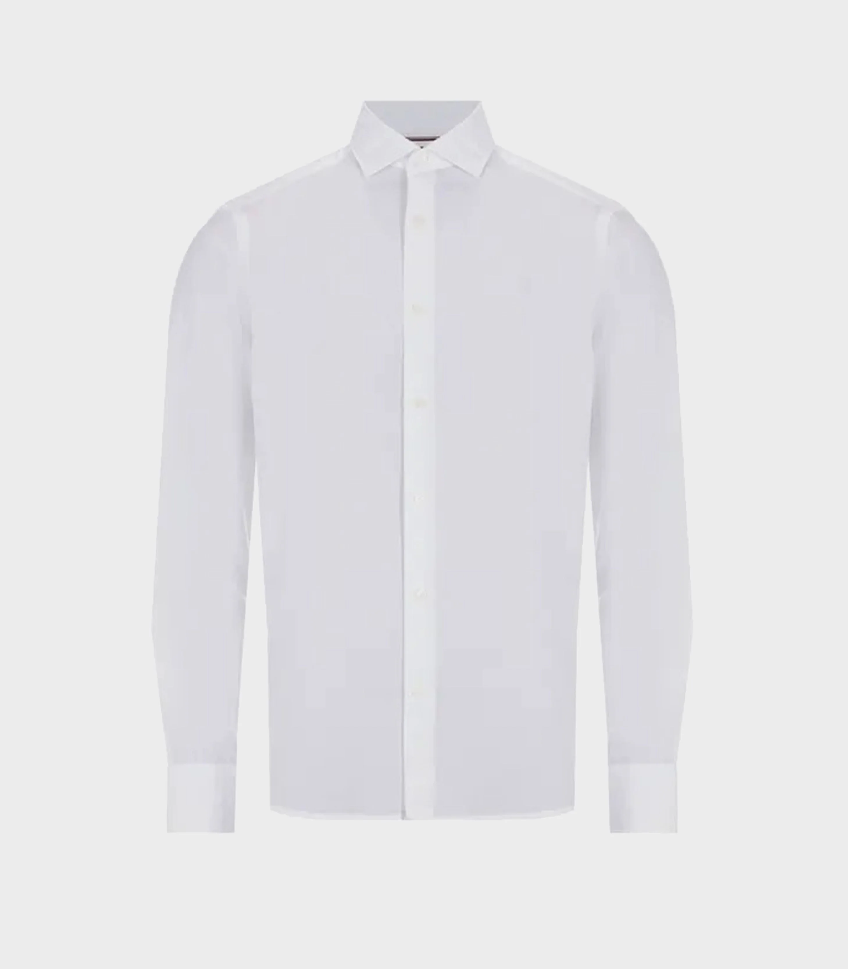 Tommy Hilfiger - Men's Solid Poplin Slim Fit Shirt - Image 10