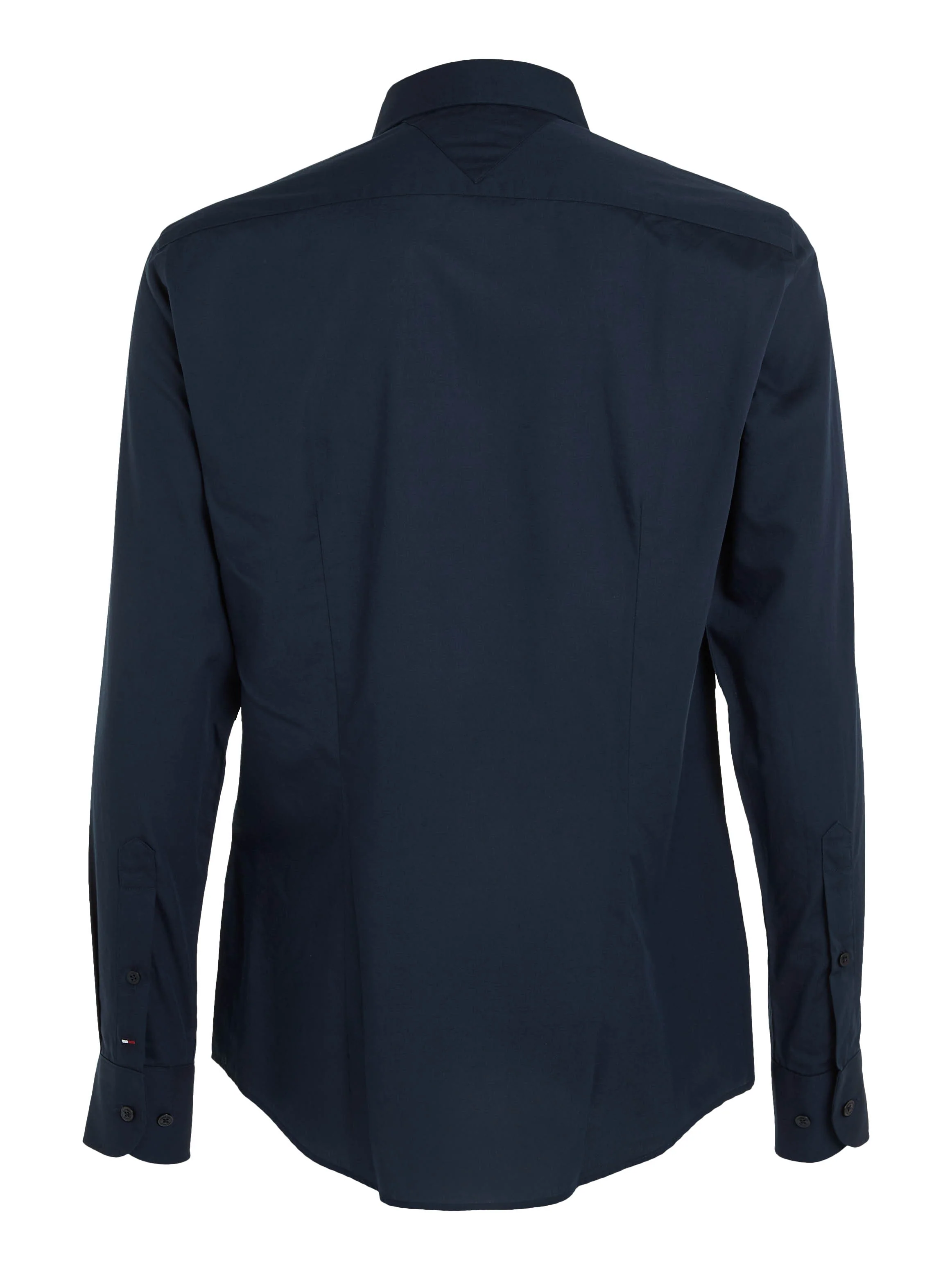 Tommy Hilfiger - Men's Solid Poplin Slim Fit Shirt - Image 9
