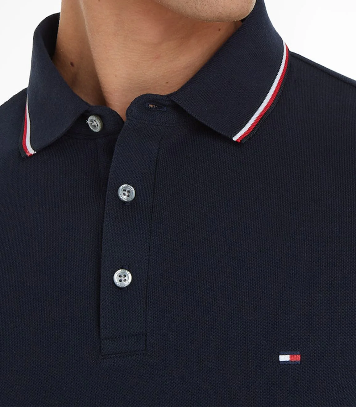 Tommy Hilfiger - Men's 1985 Tipped Slim Fit Polo - Image 12