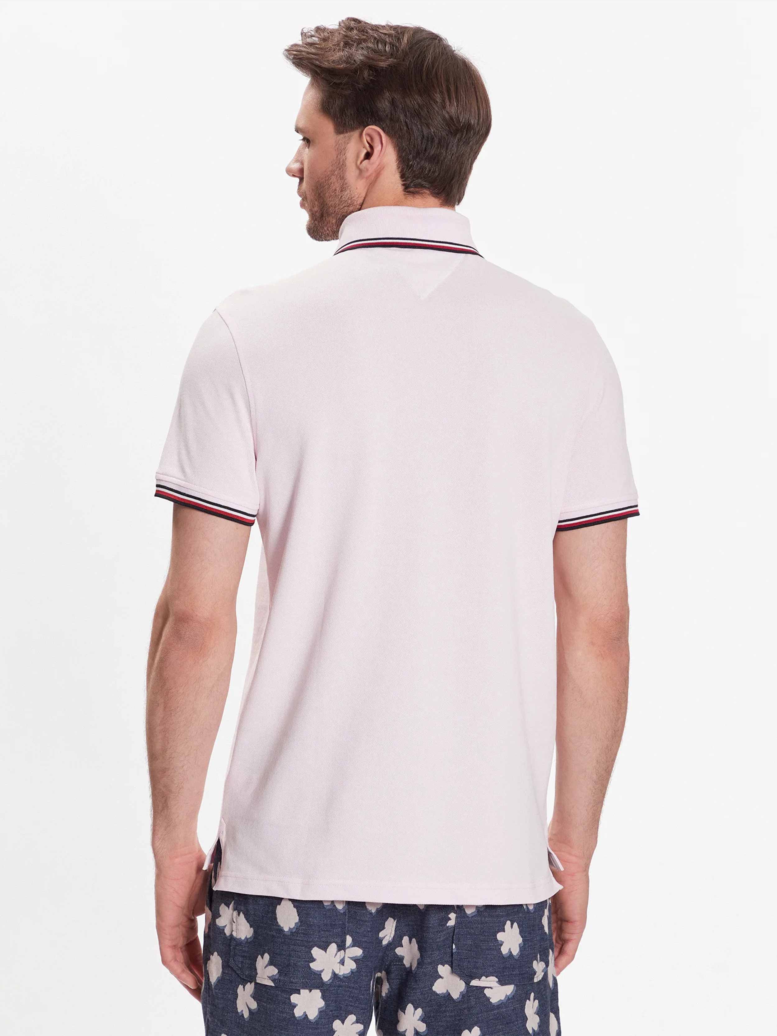 Tommy Hilfiger - Men's 1985 Tipped Slim Fit Polo - Image 18
