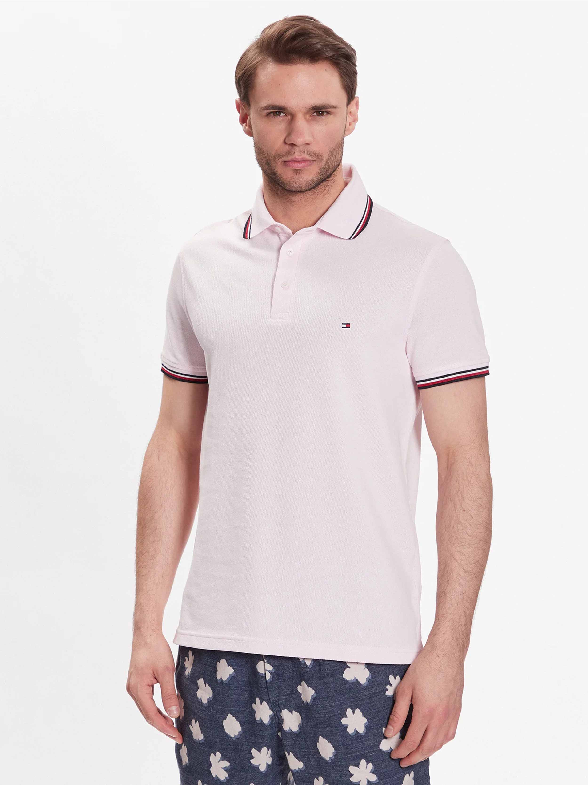 Tommy Hilfiger - Men's 1985 Tipped Slim Fit Polo - Image 19